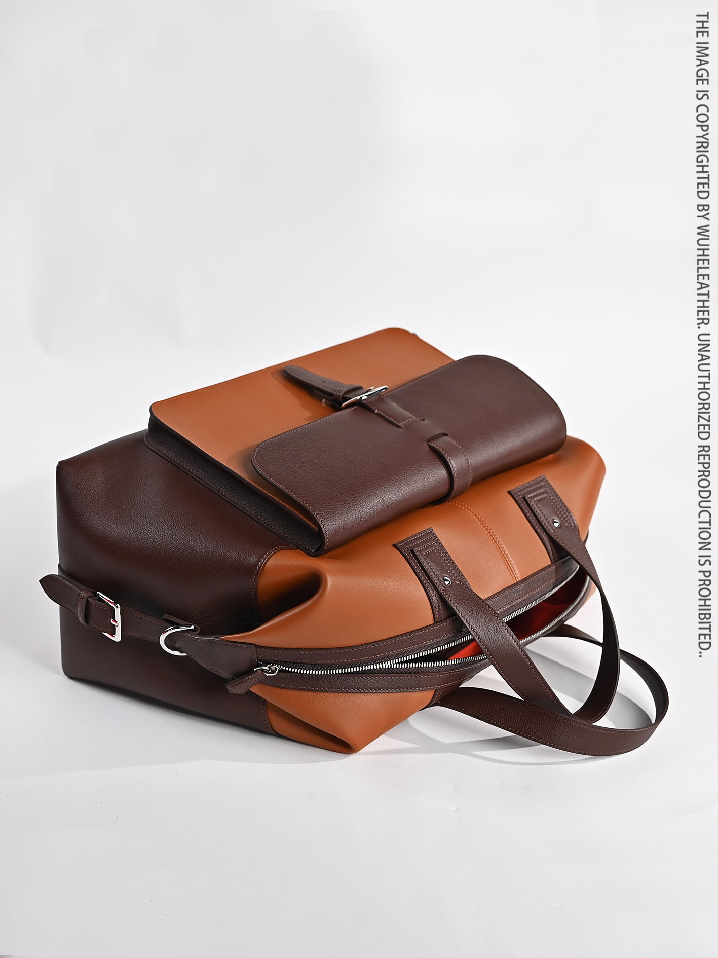 WUHE||Colorblock Travel Bag