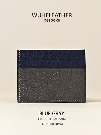 One-piece card holder