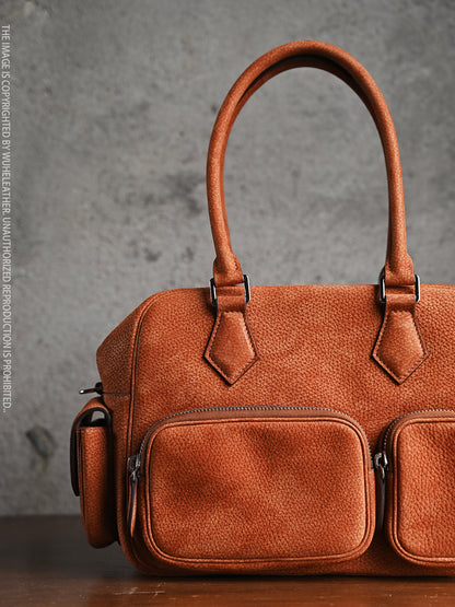 WUHE||POCKET BAG,Suede Calfskin