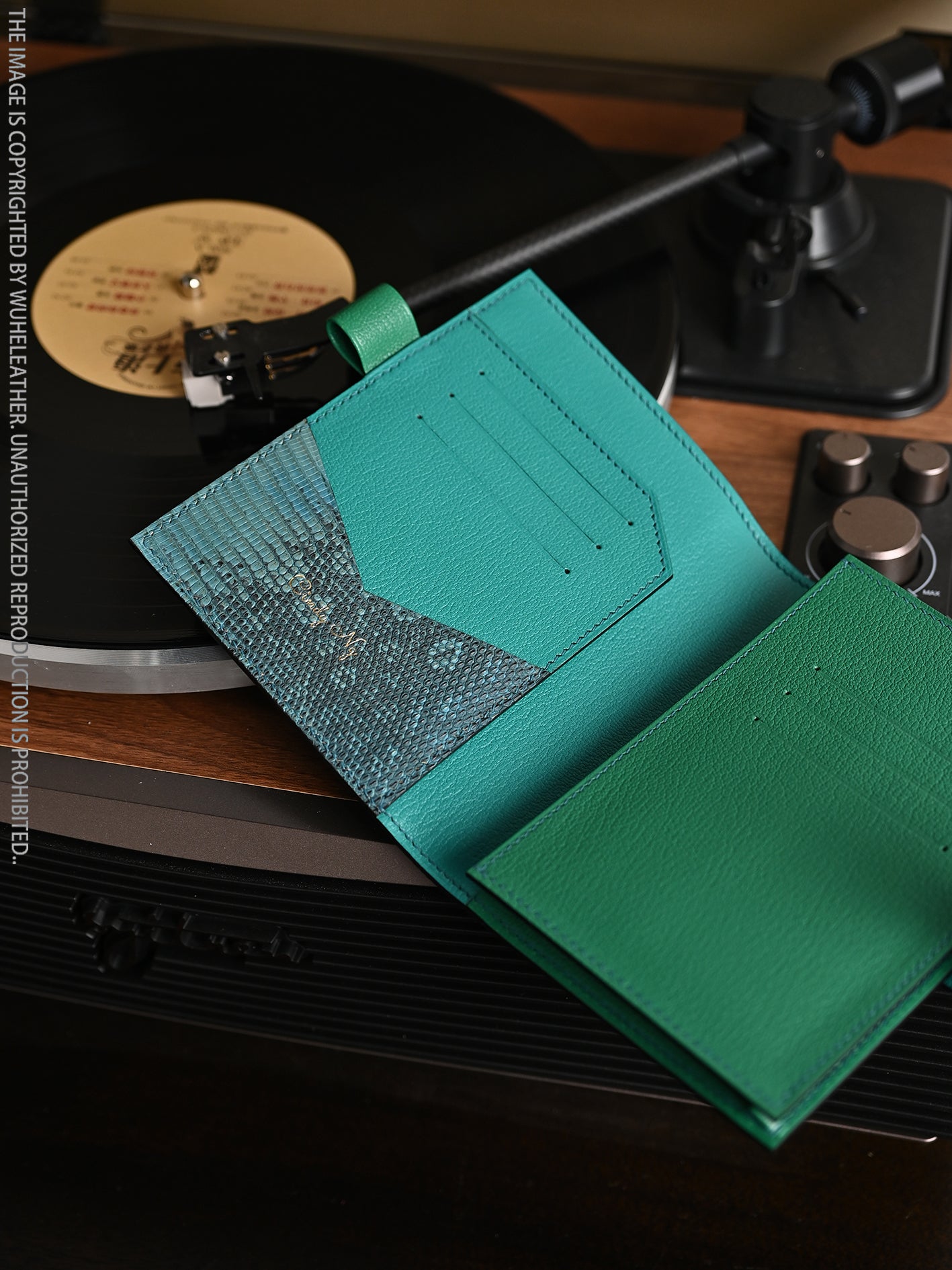 Lizard Skin Passport Holder