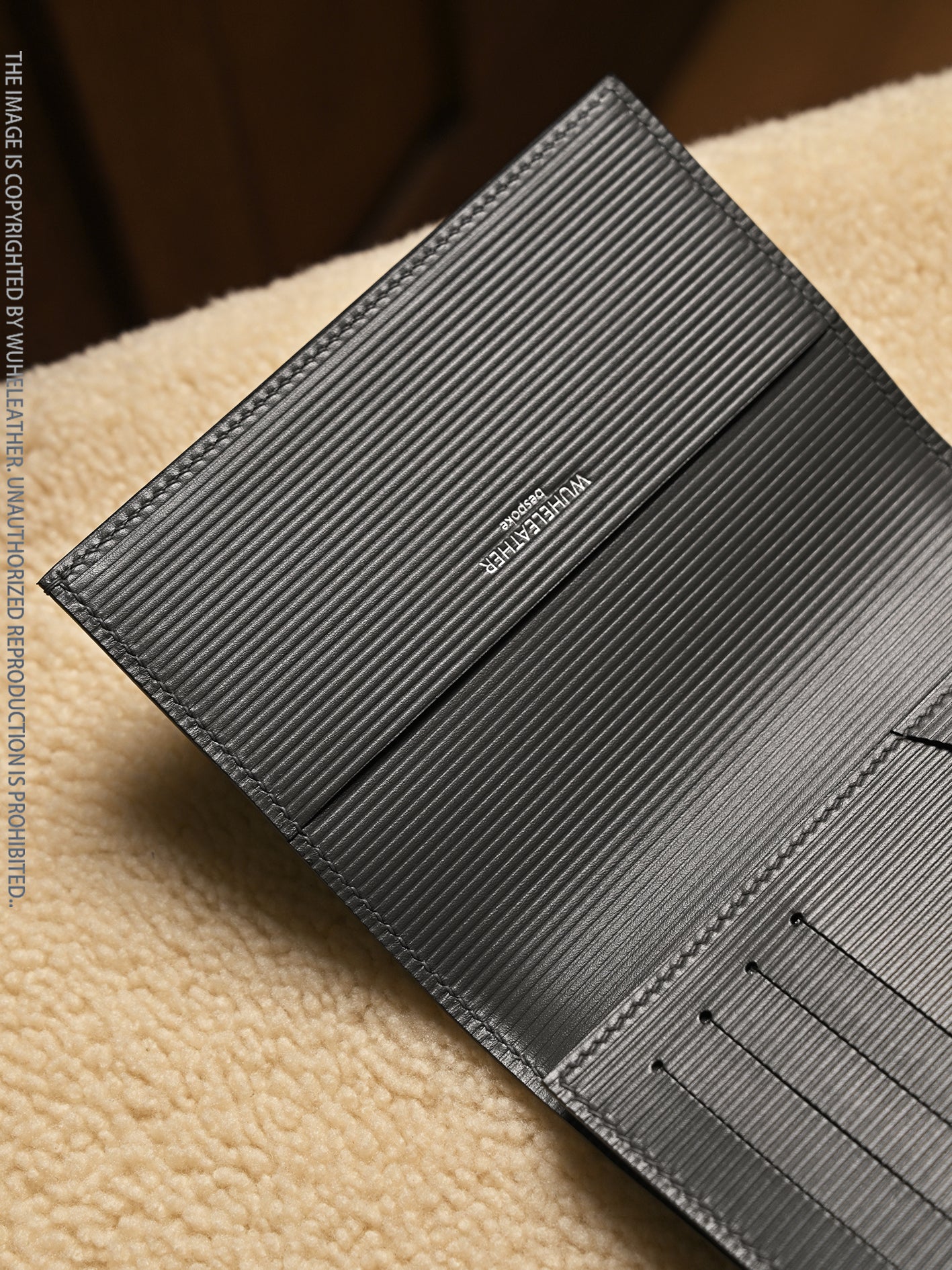 WUHE Journey Passport Case-Calfskin Collection