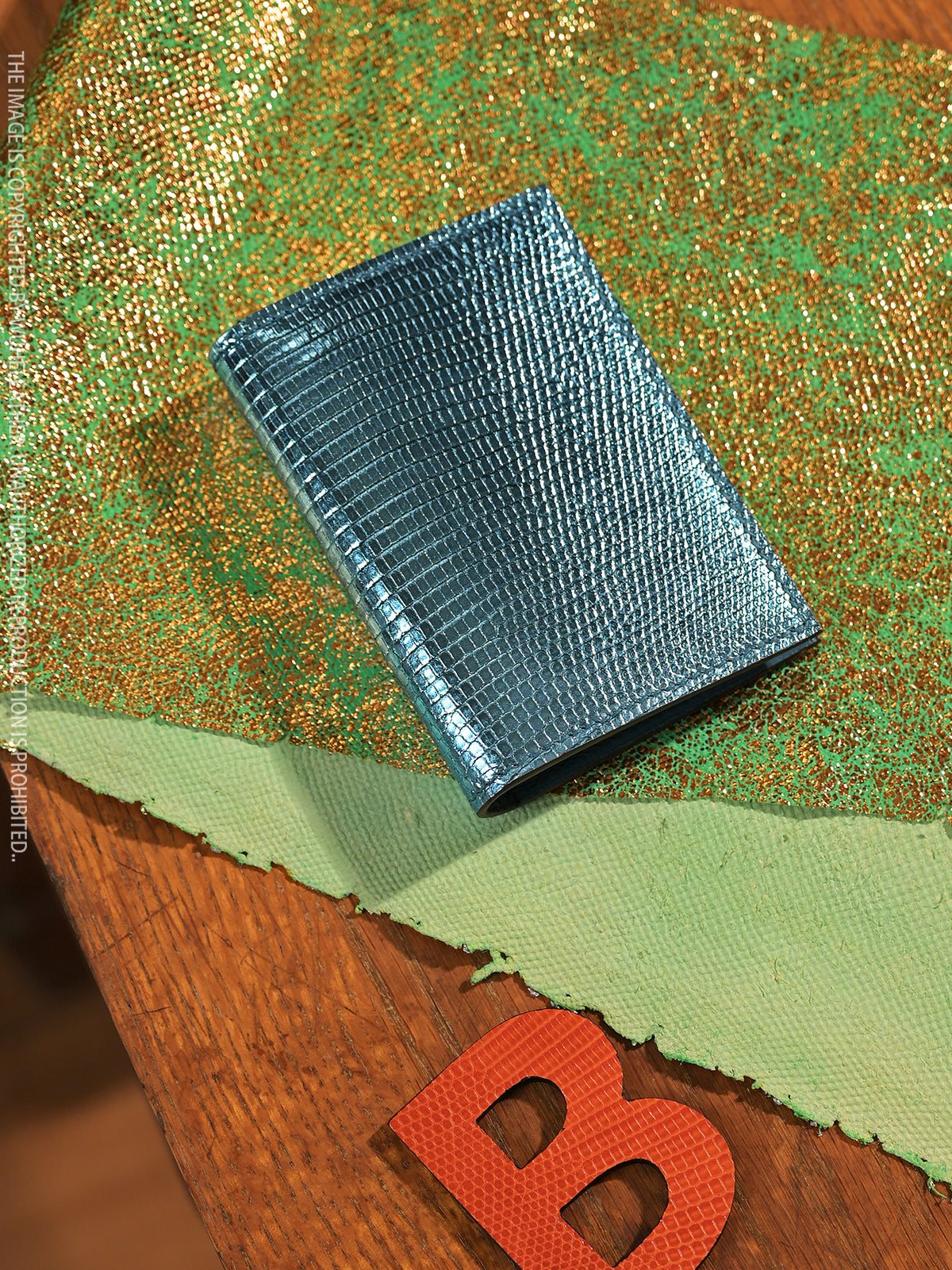 Bifold Card Holder-Exotic Leather Collection