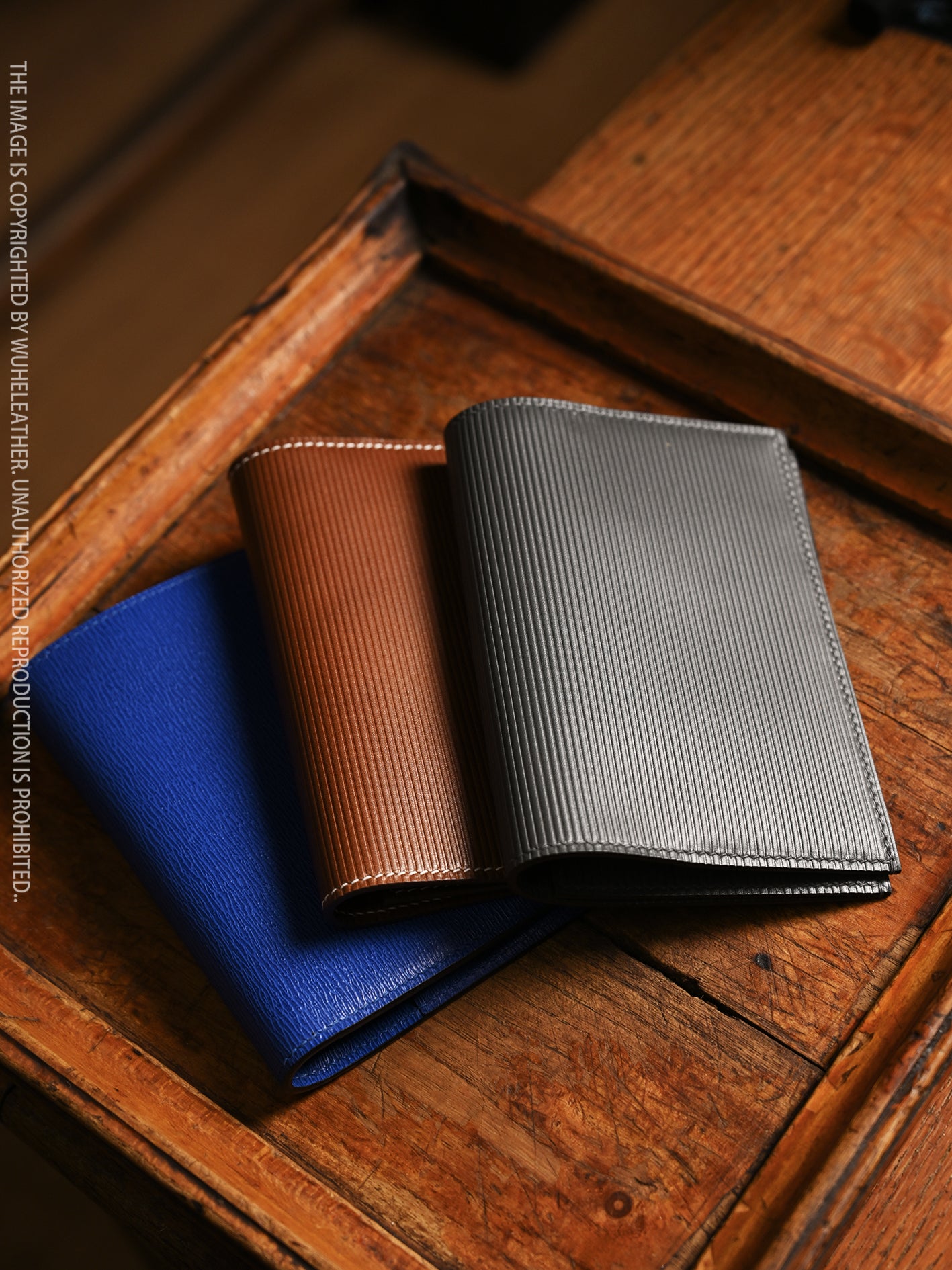 WUHE Journey Passport Case-Calfskin Collection