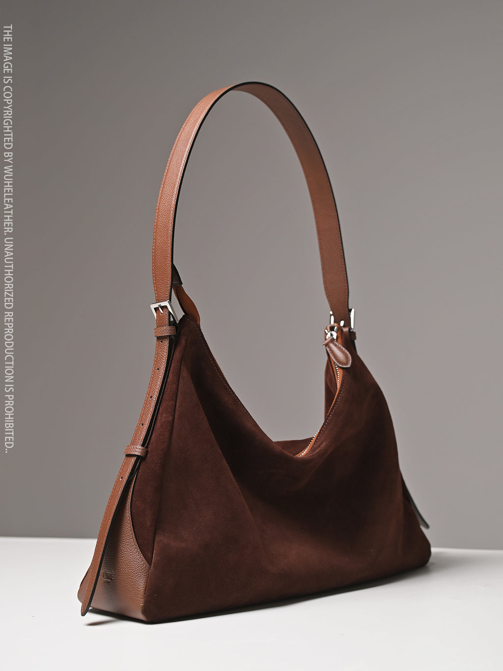Lax HOBO ||Suede Calfskin