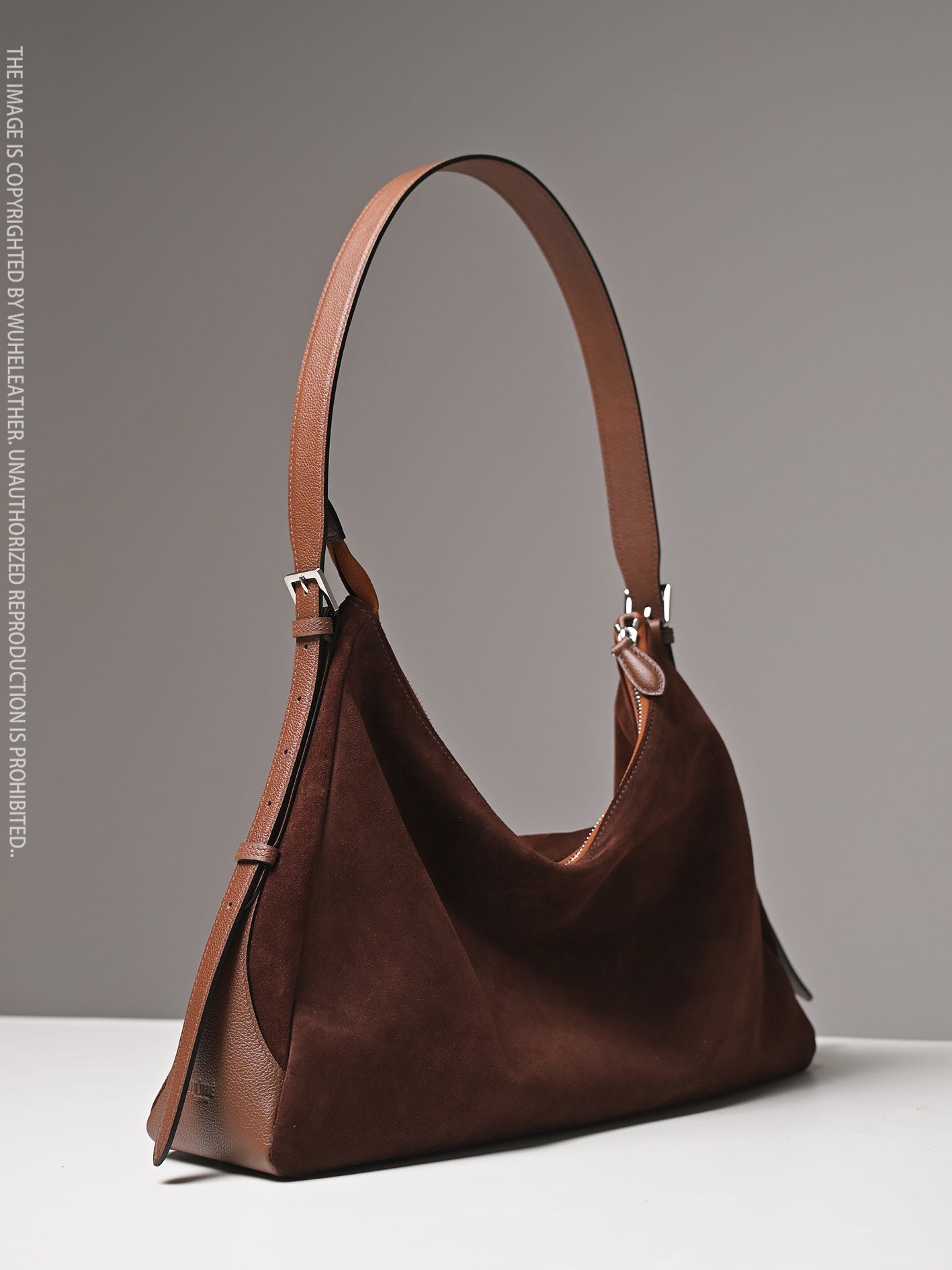 Lax HOBO ||Suede Calfskin