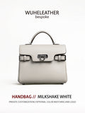 WUHE||Horseshoe Clasp Bag×calfskin