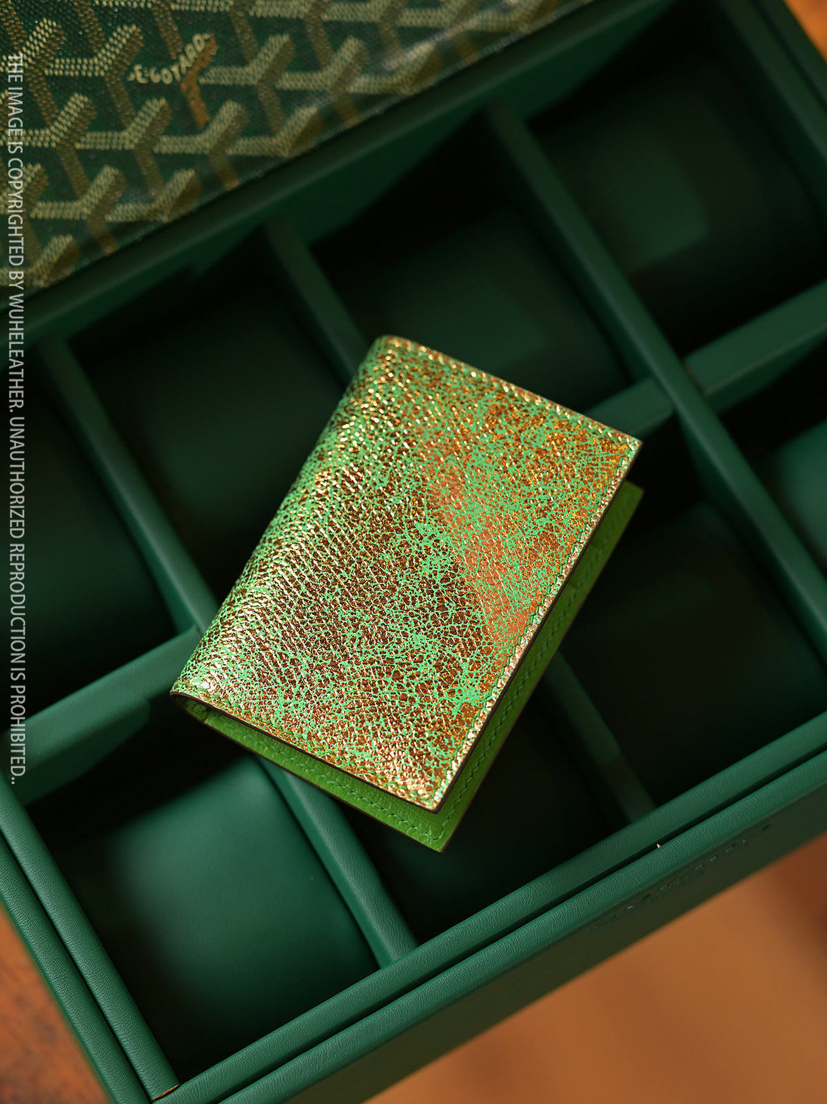 Bifold Card Holder-Exotic Leather Collection