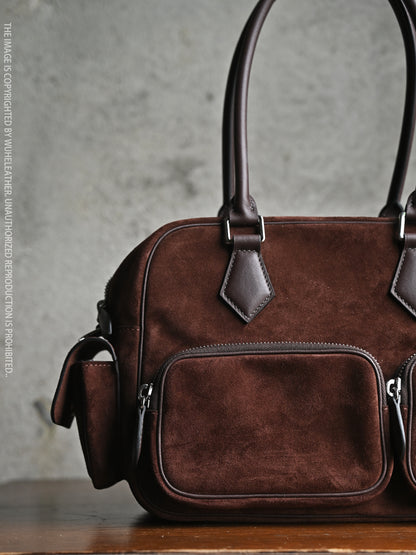 WUHE||POCKET BAG,Suede Calfskin