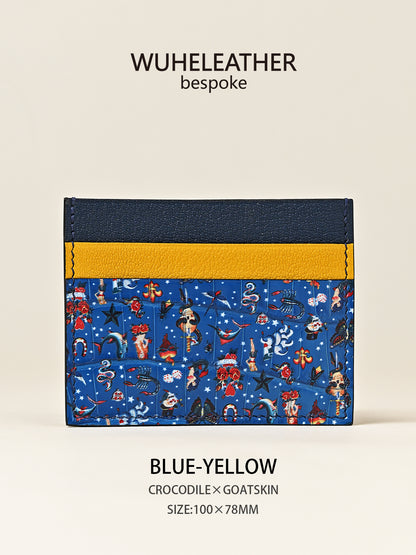 One-piece card holder