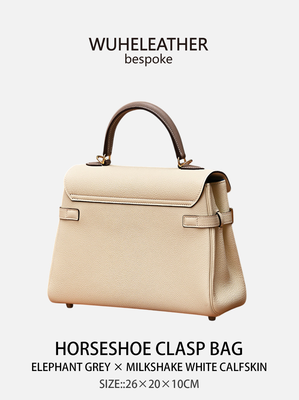 WUHE Horseshoe Clasp Bag in Calfskin