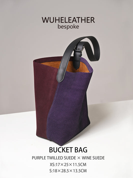 Bucket bag||Autumn/Winter Limited Edition Suede Calfskin