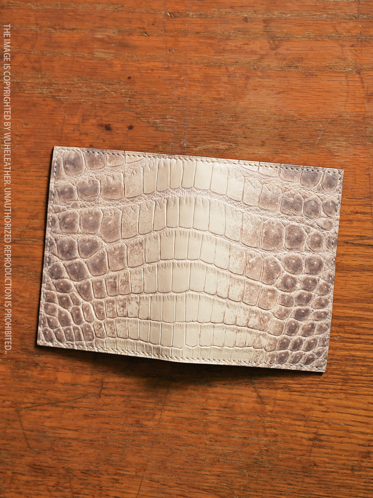 Bifold Card Holder-Exotic Leather Collection