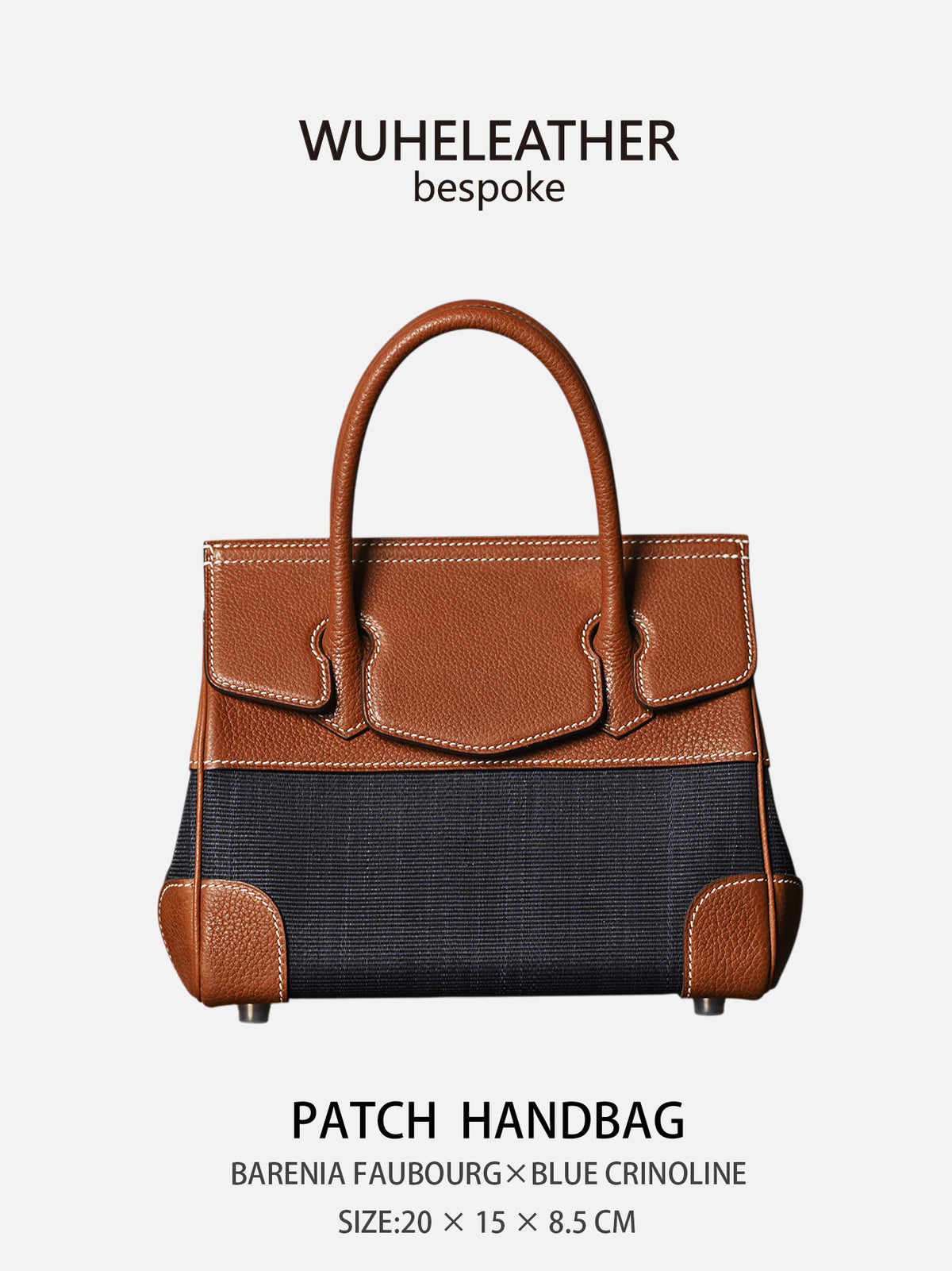 PATCH Handbag|| Barenia Faubourg Series