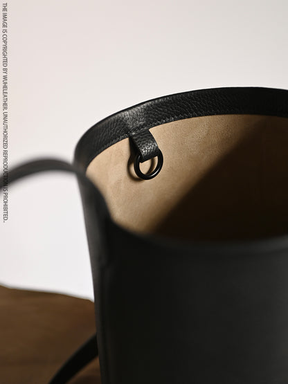 MIni Bucket bag(Barenia Faubourg leather)