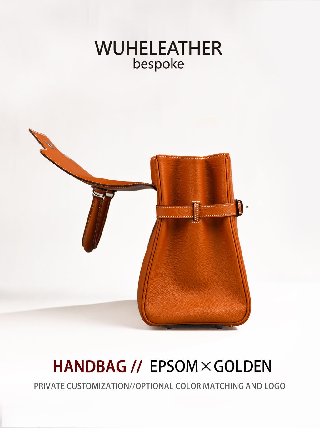 WUHE||Horseshoe Clasp Bag×calfskin