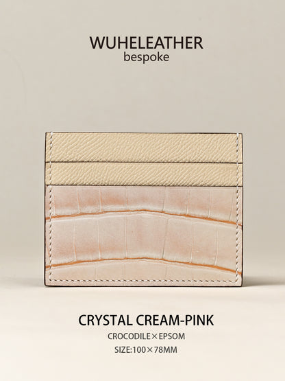 One-piece card holder