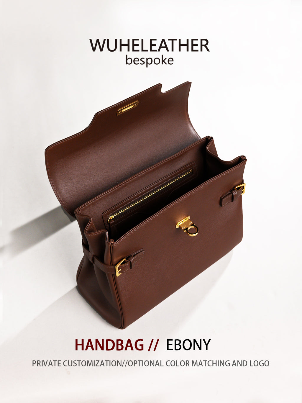 WUHE||Horseshoe Clasp Bag×calfskin