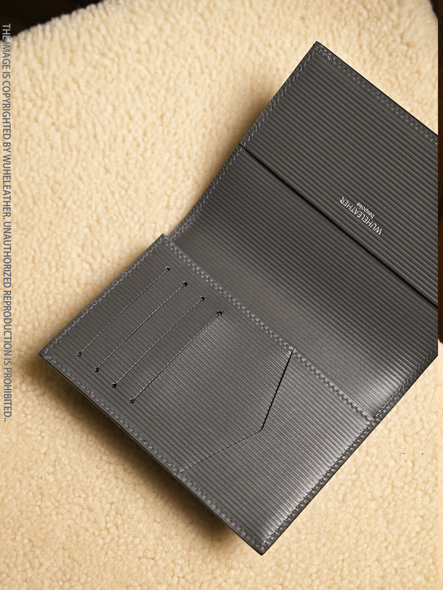 WUHE Journey Passport Case-Calfskin Collection