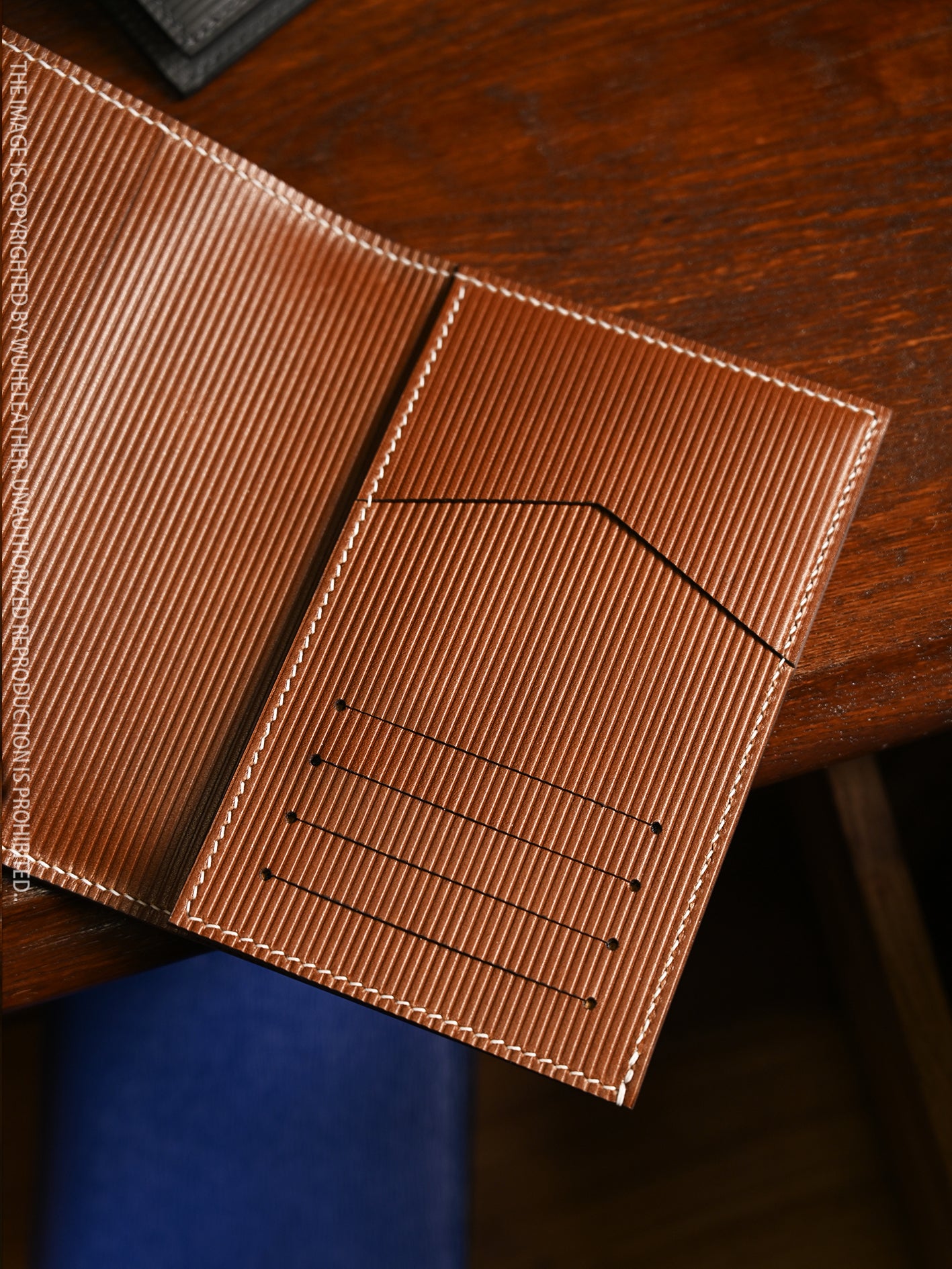 WUHE Journey Passport Case-Calfskin Collection
