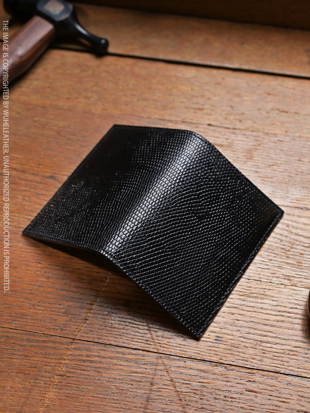 Bifold Card Holder-Exotic Leather Collection