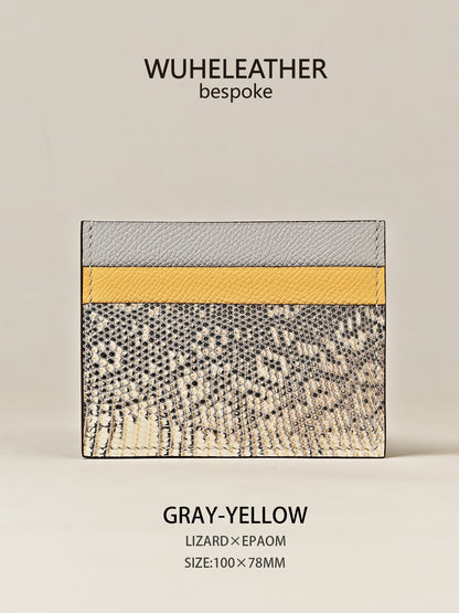 One-piece card holder