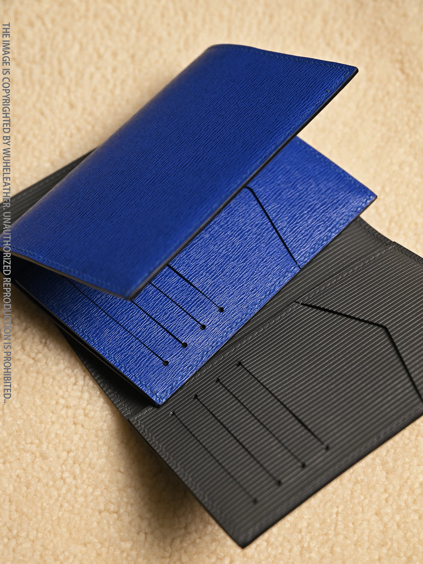 WUHE Journey Passport Case-Calfskin Collection