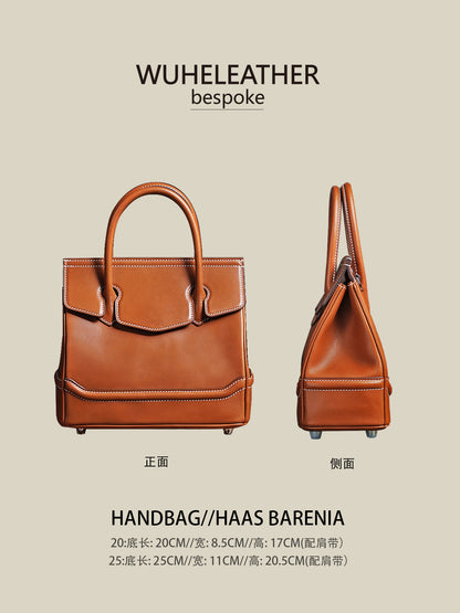 WUHE||Classic barenia handbag/S