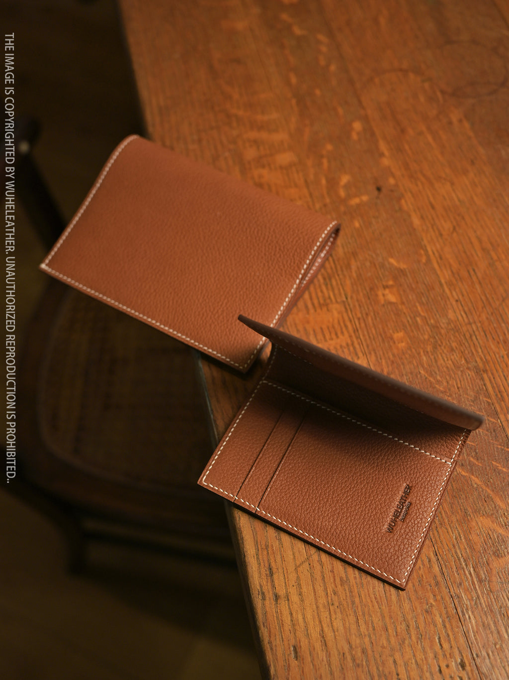 WUHE Journey Passport Case-Calfskin Collection