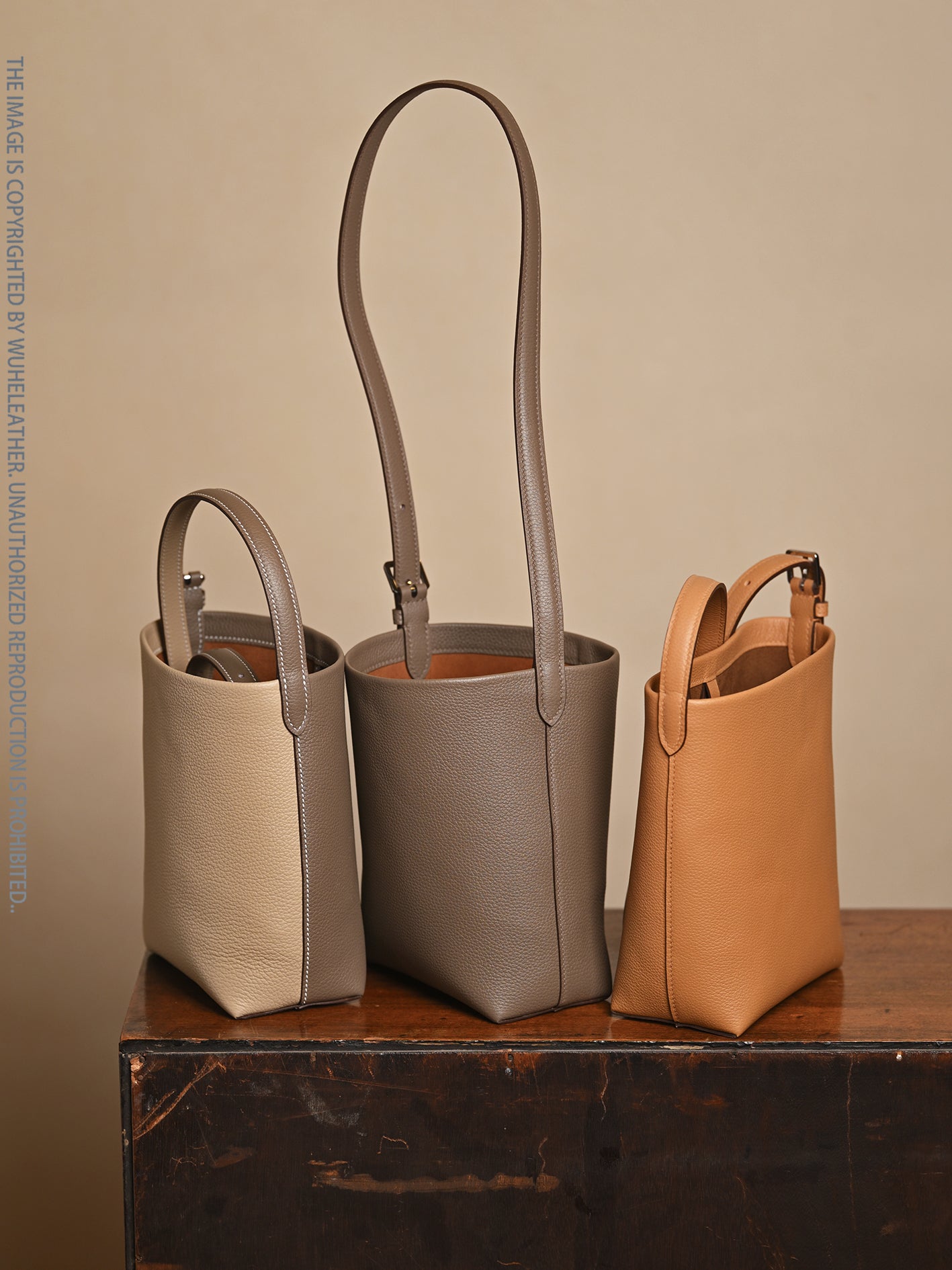 MIni Bucket bag·Italian Calf Leather