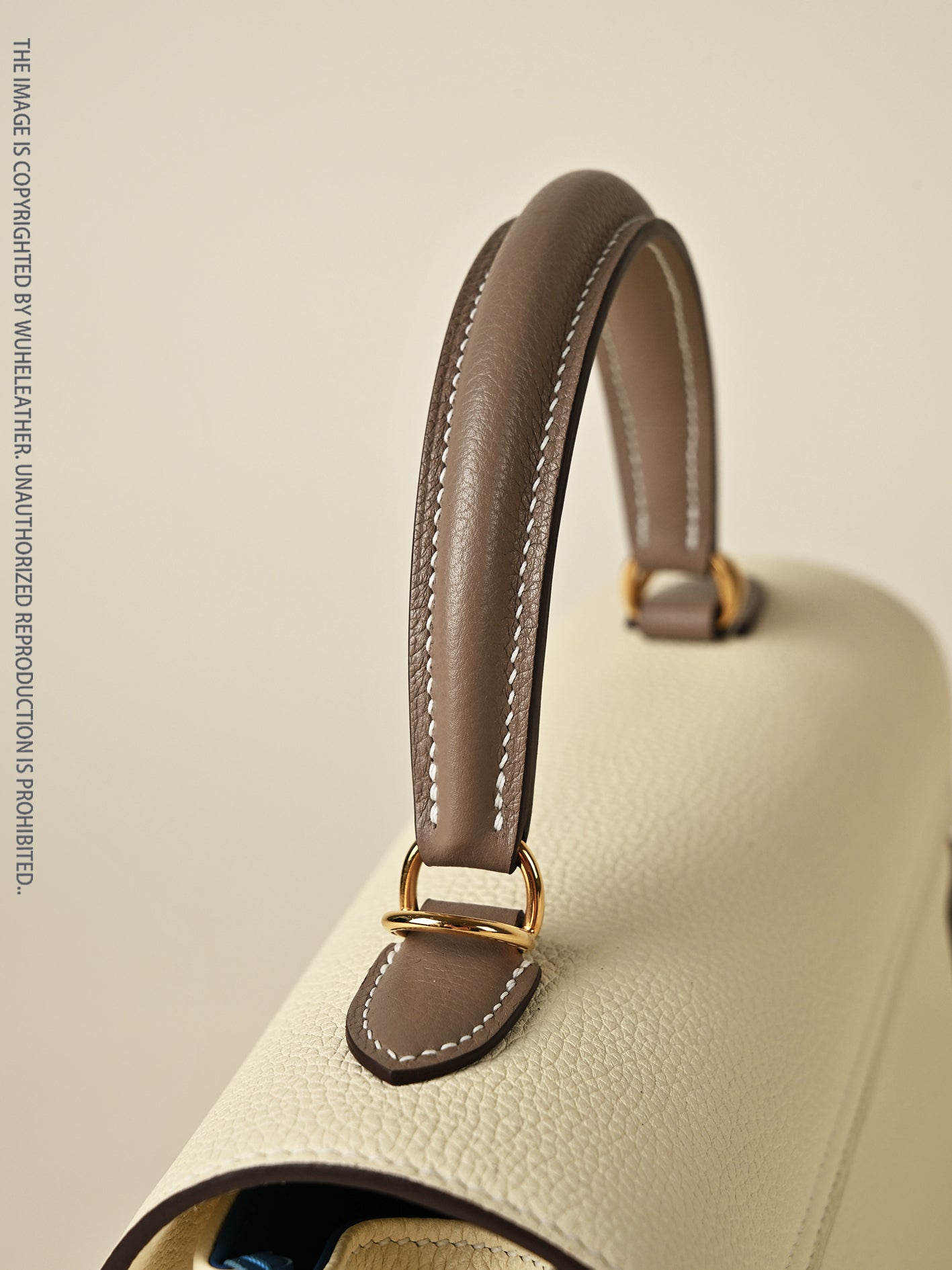 WUHE||Horseshoe Clasp Bag×calfskin