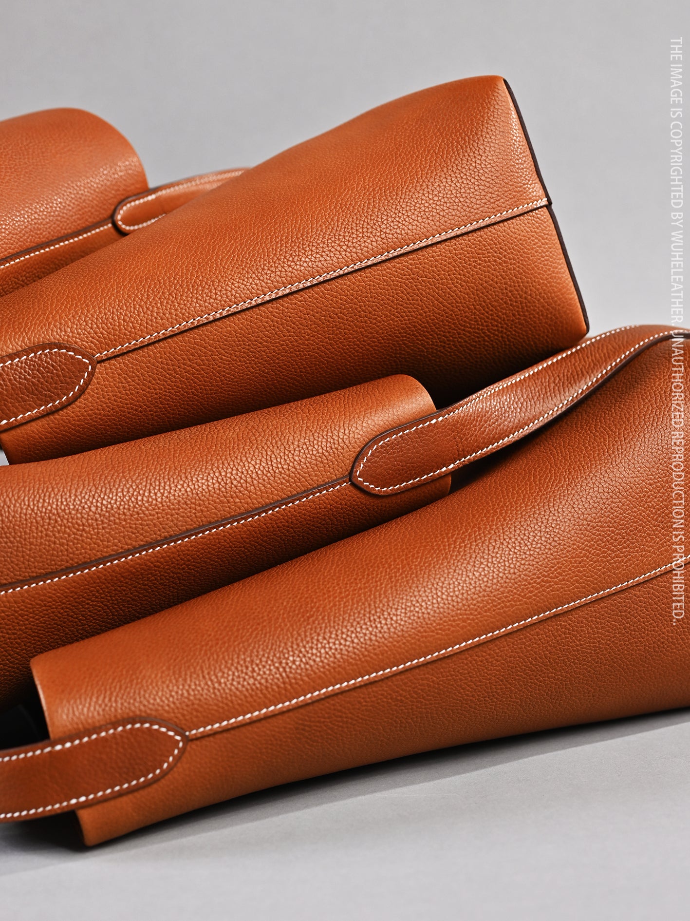 Bucket bag（Barenia Faubourg leather ）
