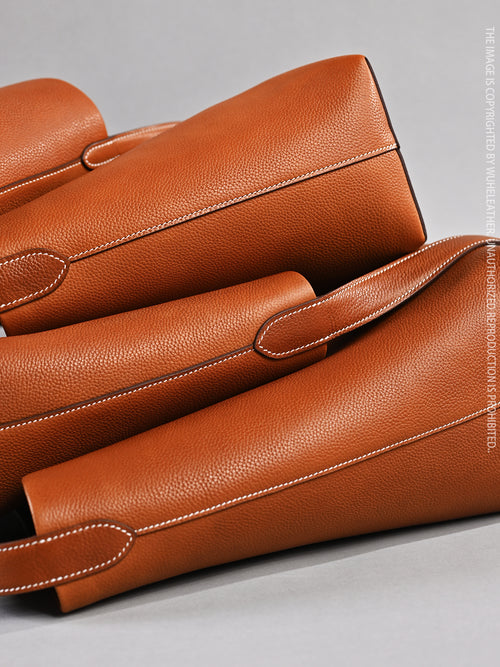Bucket bag（Barenia Faubourg leather ）