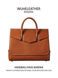 WUHE||Classic barenia handbag/L