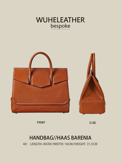 WUHE||Classic barenia handbag/L