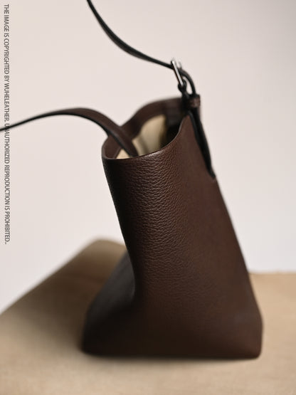 MIni Bucket bag(Barenia Faubourg leather)