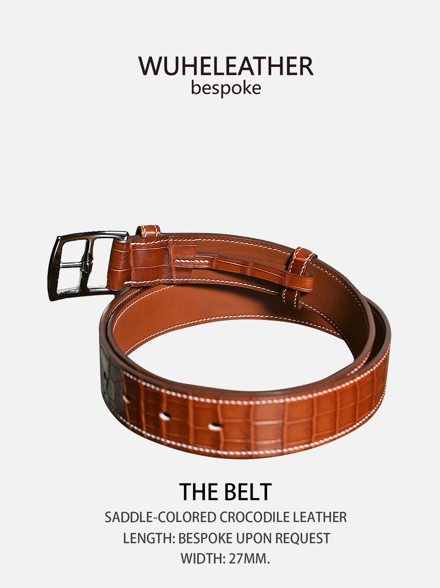Crocodile Belt