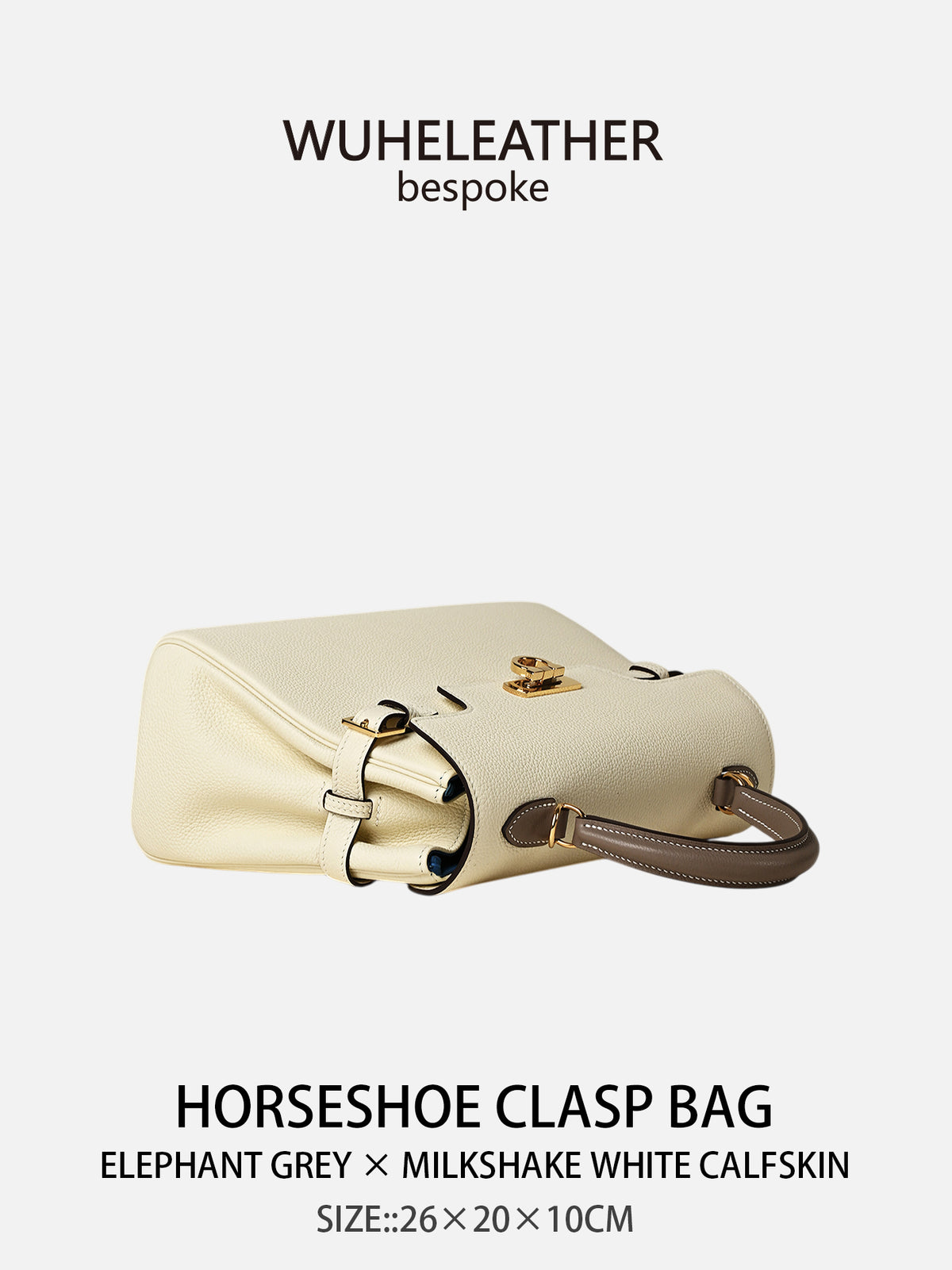 WUHE Horseshoe Clasp Bag in Calfskin