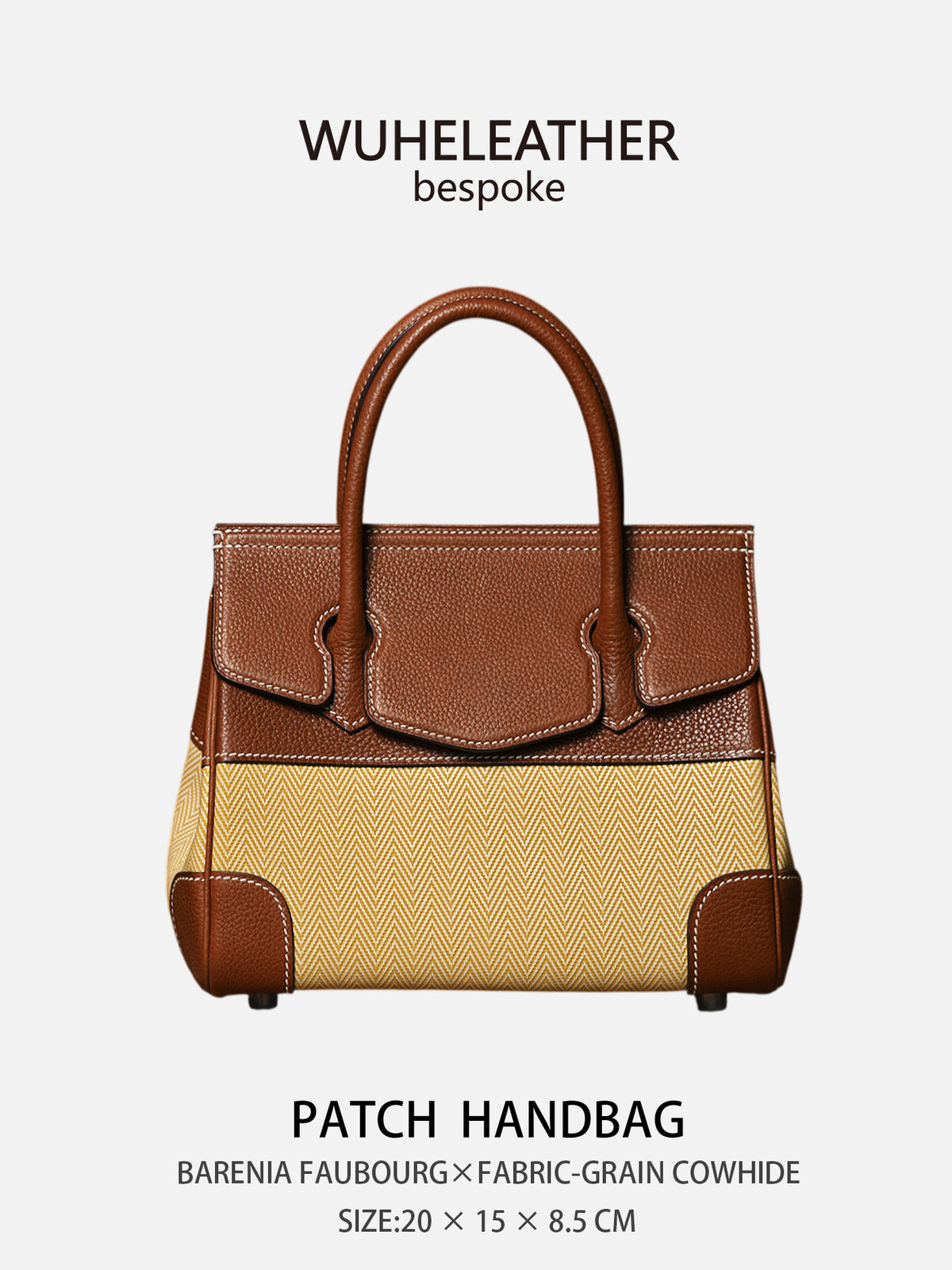 PATCH Handbag|| Barenia Faubourg Series
