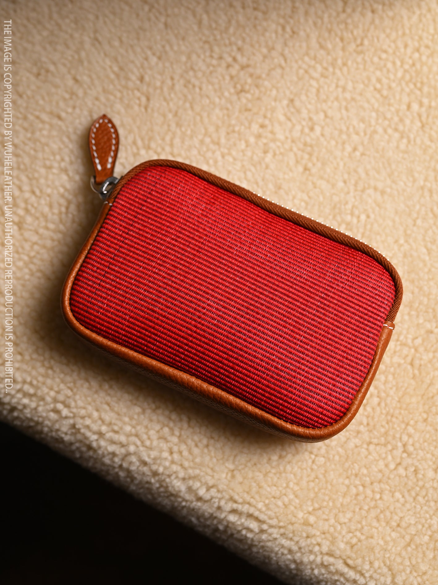 WUHE/In Stock||Orb Mini coin purse（crinoline×Barenia Faubourg）