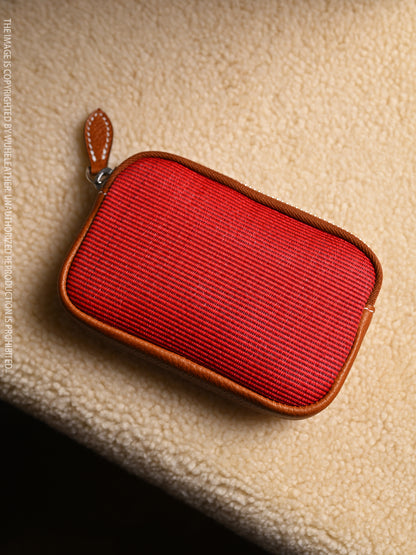 WUHE/In Stock||Orb Mini coin purse（crinoline×Barenia Faubourg）