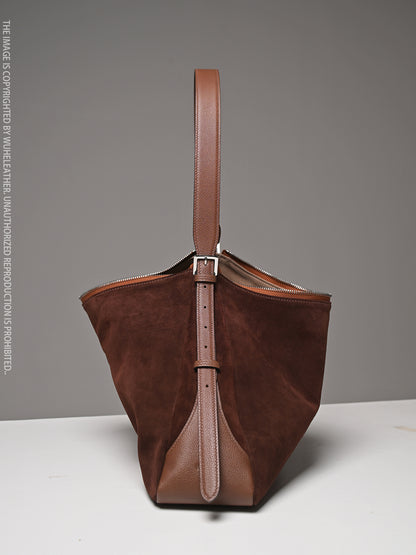 Lax HOBO ||Suede Calfskin