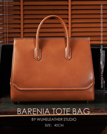 WUHE||Classic barenia handbag/L