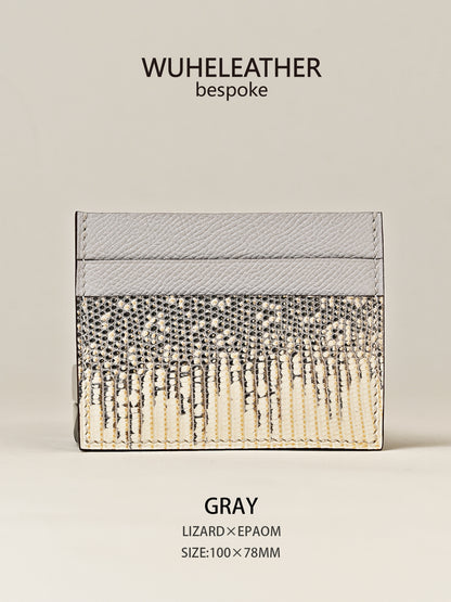 One-piece card holder