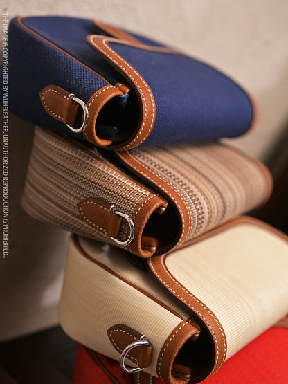 CURVE POUCH · 18||Crinoline ×Barenia Faubourg