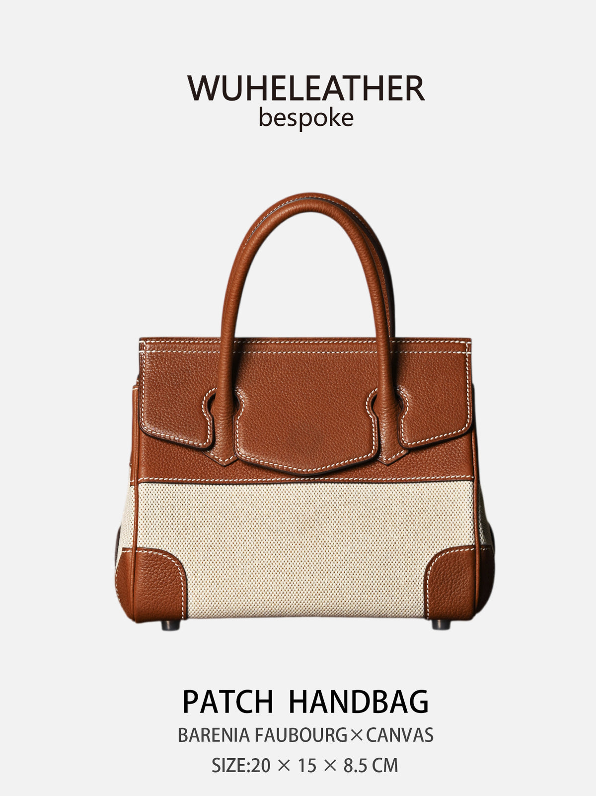 PATCH Handbag|| Barenia Faubourg Series