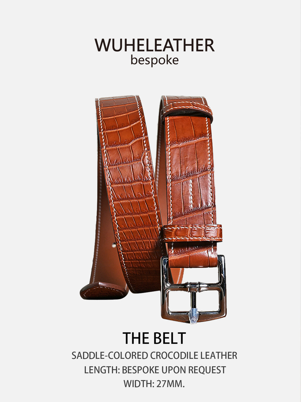 Crocodile Belt