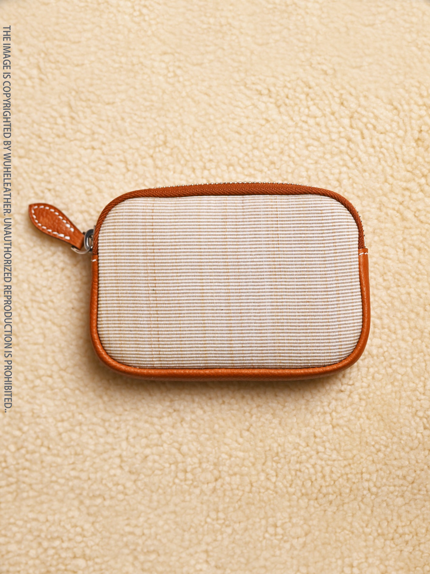 WUHE/In Stock||Orb Mini coin purse（crinoline×Barenia Faubourg）