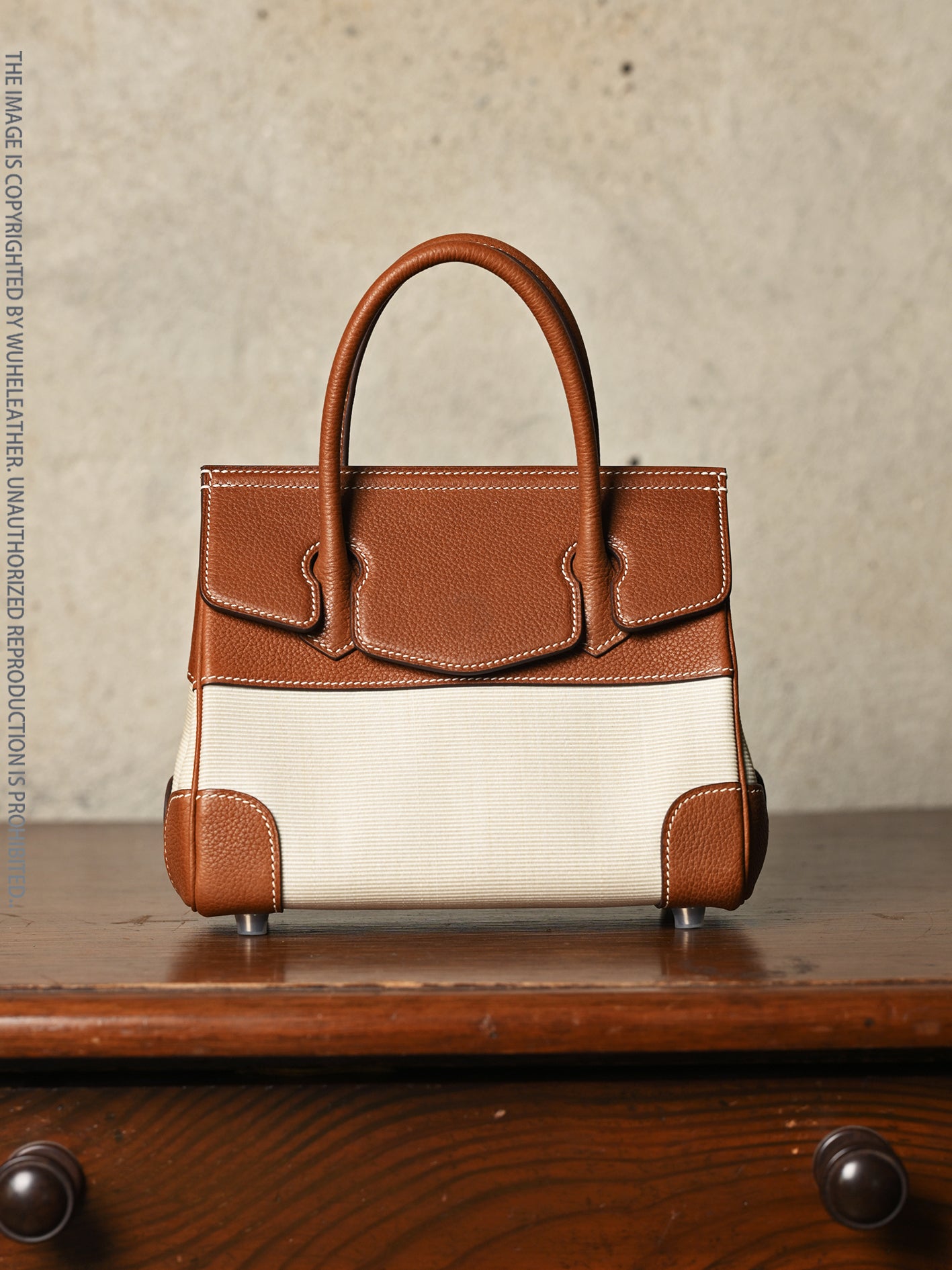 PATCH Handbag|| Barenia Faubourg Series