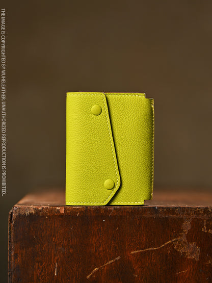 WUHE/In Stock||Maxi Carry Card Case(Calfskin）