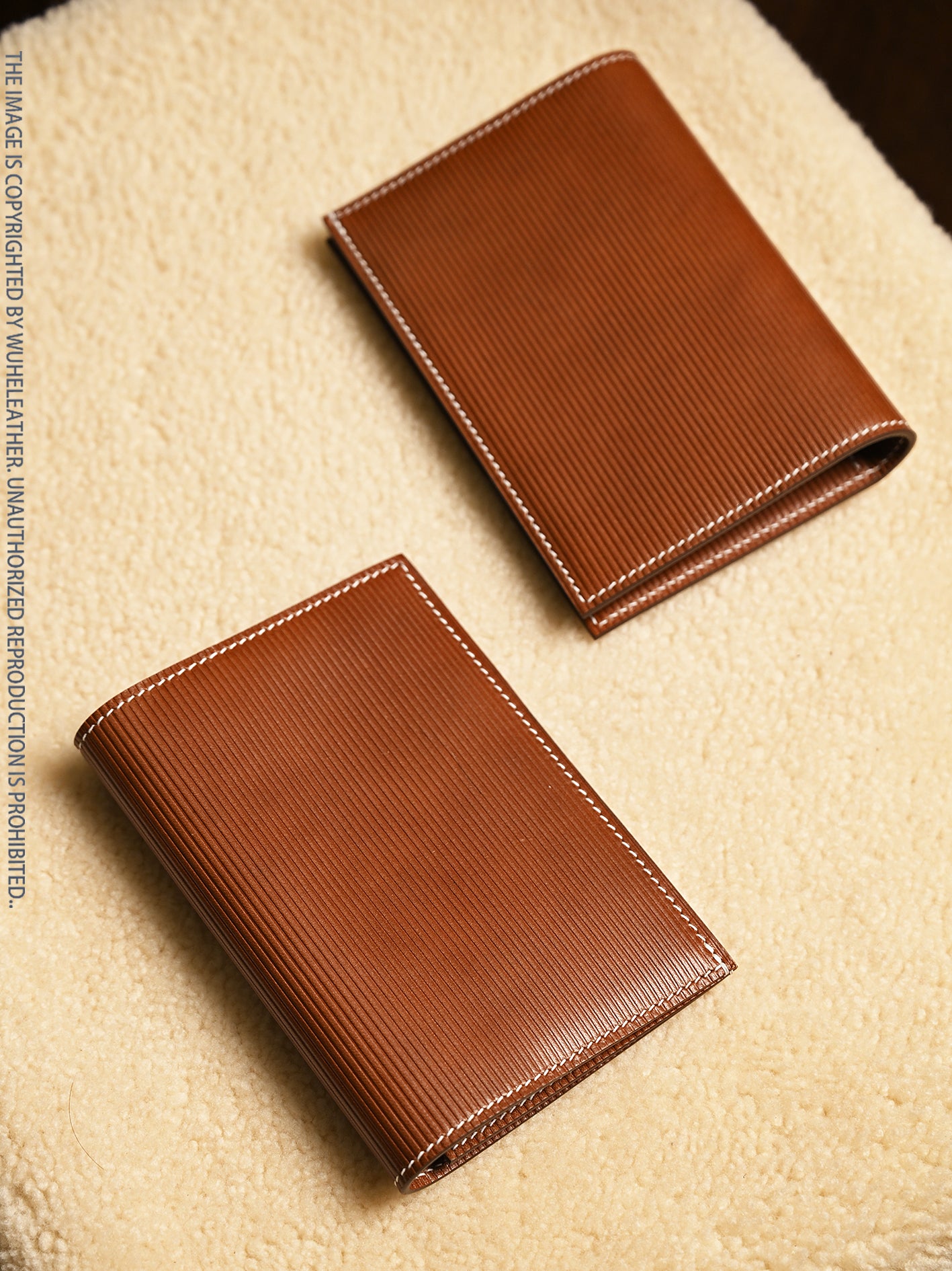 WUHE Journey Passport Case-Calfskin Collection